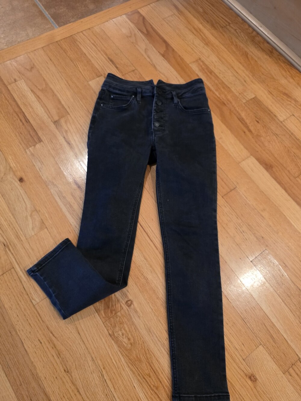 We The Free  Skinny Button Fly Jeans